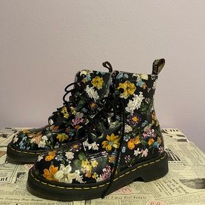 floral doc martens
